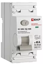 УЗО ВД-100N 40/2 30мА, тип AC, 6кА PROXIMA EKF