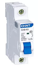 Автоматический выключатель NXB-63S C2/1 4.5кА CHINT