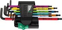 Набор Г-образных ключей 967/9 TX BO Multicolour 1 BlackLaser