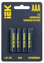 Аккумулятор AAA 1100mAh Ni-Mh GREEN IEK BL-4