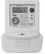 Эл. счетчик НЕВА МТ 313 1.0 AR E4S26 5-60A (RS 485)