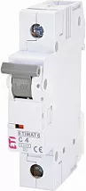 Автоматический выключатель ETIMAT P6 C 4/1 6кA ETI