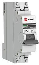 Автоматический выключатель ВА 47-63 C50/1 4.5кА Proxima EKF