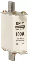 Вставка плавкая ППН-33 100/100А габарит 00С EKF