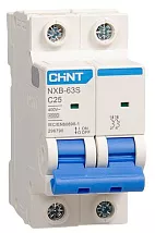 Автоматический выключатель NXB-63S C25/2 4.5кА CHINT