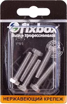 Болт М6*30 DIN933 нерж. (5 шт.) (Стройбат)