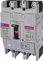 Автоматический выключатель EB2 250/3L 250A 25kA 3p. ТМ рег. расцеп.