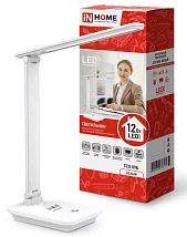 Светильник настольный LED ССО-09Б 12Вт 3000-6500K 600Лм Белый IN HOME