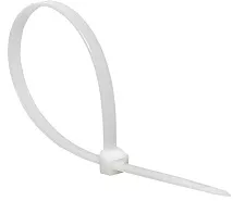 Хомут 2,5*100 белый нейлон (100 шт.) Basic (EKF)