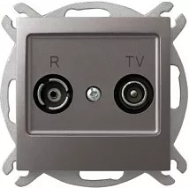 Розетка GPA-10YPZ/m/23 1027 RTV конечная (без рамки)