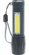 Фонарь КОСМОС KocAc1011Lith 3вт ХРЕ, 1Вт СОВ, лит. аккум. 600mAh, Micro USB шнур