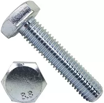 Болт М10*16 DIN933 цинк (200 шт.) (ТД Метизный двор)