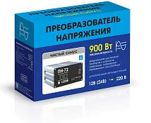 Преобразов. напряжения Вымпел ПН-72 (12-220В, чистый синус, 900 Вт)