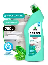 Дезинфицирующий чистящий гель DOS-GEL Мятная сила (750 мл)