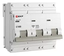 Автоматический выключатель ВА 47-100 C100/3 10кА Proxima EKF (без НДС)