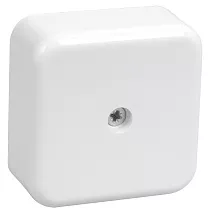 Коробка распред. о/п 50х50х22 IP40 БЕЛАЯ (4 клеммы 3мм2) КМ41206-01 IEK (264)