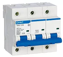 Автоматический выключатель NXB-125 C80/3 10кА CHINT