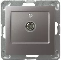 Розетка GPA-1YF/m/23 1031 антенная  (без рамки)