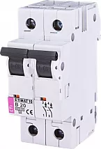Автоматический выключатель ETIMAT10 B20/2 10кA ETI