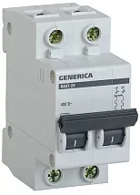 Автоматический выключатель. ВА47-29 C25/2 4,5кА GENERICA