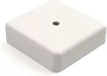 Коробка распред. о/п 100х100х44 IP40 БЕЛАЯ (6 клемм 6мм2) КМ41222 IEK (25)