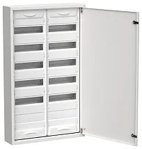 Щит металл. TITAN 5 ЩРн-144 IP31 белый (2х72, 960х570х140) IEK