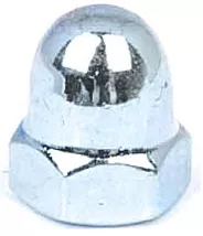 Гайка М10 колпачковая DIN1587 цинк (1 шт.) (Стройбат)