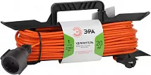 Удлинитель на рамке 1гн. 20м б/з ПВС 2x1мм2 UFx ЭРА
