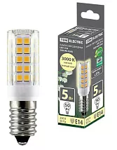 Лампа LED SMD E14 3000К 5Вт 450Лм TDM