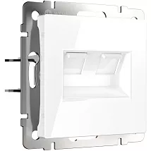 Розетка RJ45 (2-я cat. 5e) Белый WERKEL