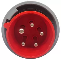 Вилка переносная 16A 5п (3P+PE+N) SLN-0152 IP67, 380В, AWSPRODUCTS