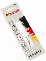Сверло по металлу 1.0 мм Ritter HSS-G M2 (2шт)