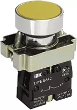 Кнопка LAY5-BA51 желт. 1но IEK