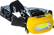 Фонарь аккумуляторный налобный КОСМОС Li-Po, 3W COB, зарядка от micro USB