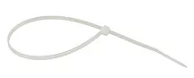 Хомут 2,5*200 белый нейлон (100 шт.) Basic (EKF)