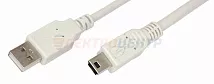 Шнур  mini USB (male) - USB-A (male)  1.8M  REXANT