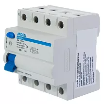 УЗО ADB1L-63 4P 63A 30mA тип AC 6kA Andeli