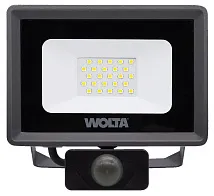 Прожектор LED 20Вт 5700K P65 1800лм с датчиком WOLTA