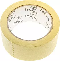 Лента малярная, 48 мм x 40 ярдов, желтая TOPEX