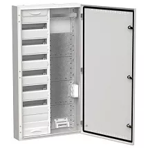 Щит металл. TITAN 5 ЩРн-84 (2х84) IP30 белый (1085х570х140) IEK