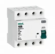 УЗО-03 25/4 30мА, тип AC, 6кА DEKraft