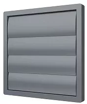 Выход стенной КФ фланец D250 жалюзи 294х294 ASA Gray ERA STREETLINE