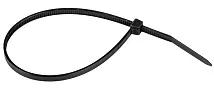 Хомут 3,6*200 черный нейлон UV (100 шт.) Basic (EKF)