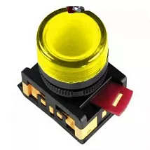 Индикатор неон желтый AL-22TE 230 AC IP40 IEK