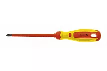 Отвертка диэлектрическая PH2 100 мм, SLIM, S2 HOEGERT