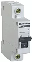Автоматический выключатель. ВА47-29 C20/1 4,5кА GENERICA