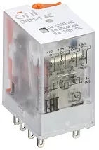 Реле интерфейсное ORM-1 4C 220В AC с LED и тест. кнопкой ONI