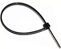 Хомут 3,6*150 черный нейлон UV (100 шт.) КСС-А (IN HOME)