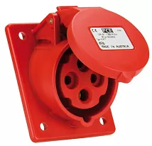Разъем внутр. установ. IP-44 16/4 гнездо (414-6f8)