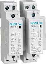 Контактор модульный NCH8-20/20 (кат.230В AC, 2но, 20A) CHINT